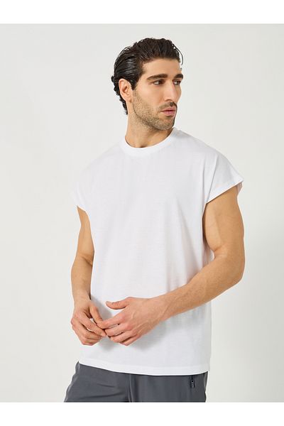 Styli Slogan Print Oversized Training T-Shirt
