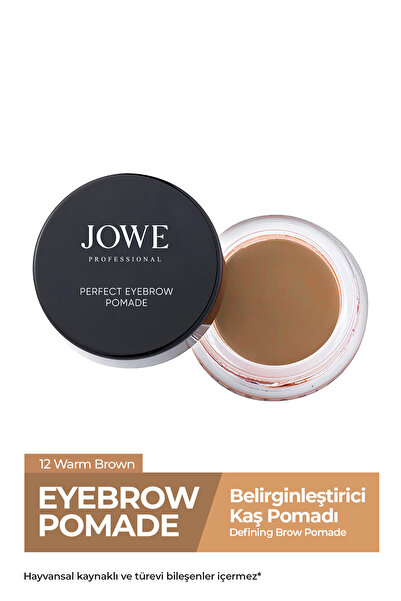 JOWE Eyebrow Pomade – Defining Brow Pomade – 12 Warm Brown
