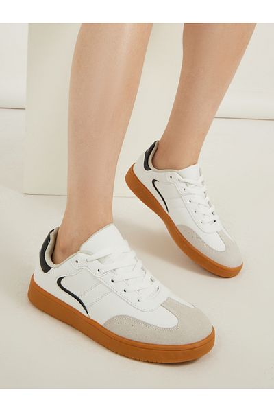 Styli Retro Gum Sole Lace-Up Sneakers