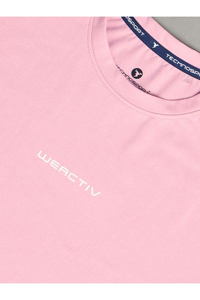 Technosport By Styli Solid Boxy Fit Short Sleeve T-Shirt
