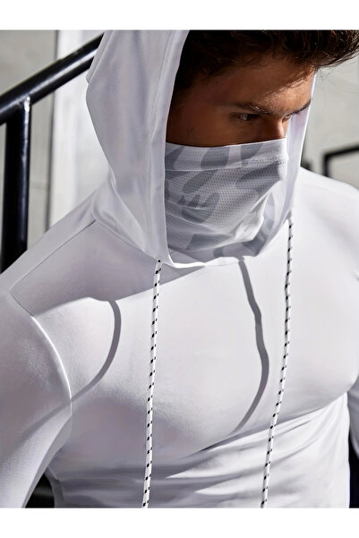 Take Two By Styli Long Sleeve Drawstring Hooded T-Shirt with Thumbhole