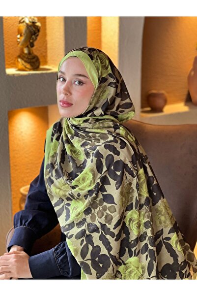 Modakaşmir Verd Desen Lina Şal