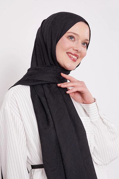 Levidor Ethnic Pattern Italian Jacquard Shawl