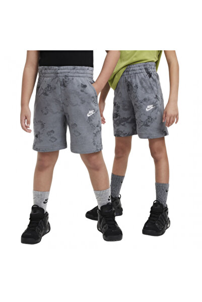 Nike K NSW CLUB FT SHORT WASH AOP