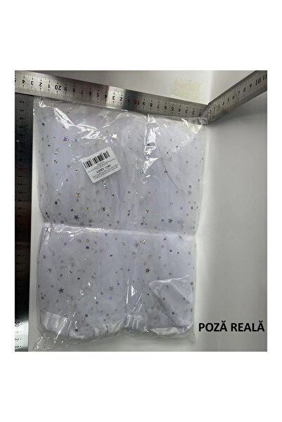 Flippy LED Skirt for Kids, Flippy, Ballet Tutu for Girls Multicolor Lights, Star Pattern, White