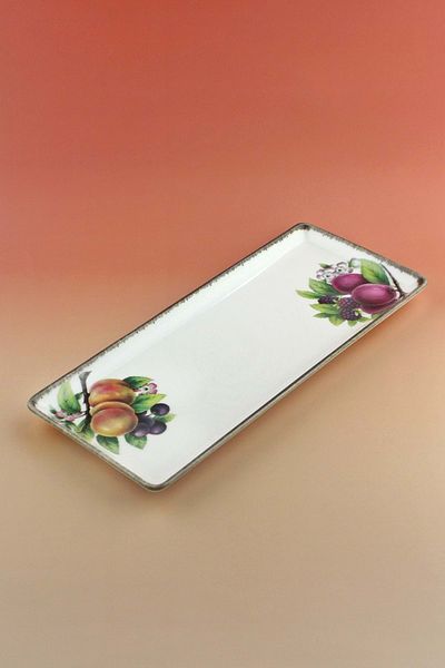Bursa Porselen Dekor Fruit Porcelain Cheese/Preparation Tray