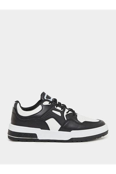 Styli Color Block Lace Up Sneakers