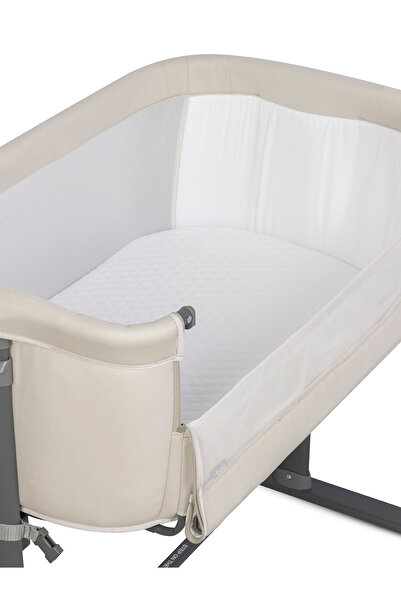 Colibro Patut 2 In 1 Nap Co Sleeper Bassinet 90x58 Cm, Saltea Inclusa, Taupe