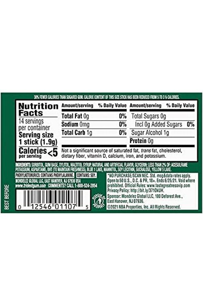 Trident Spearmint, 14-Piece