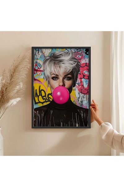 HOMEPACK Pictură cu un singur cadru din lemn Pictură poster dintr-o bucată TK/EXCLUSIVE003