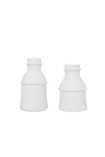 ZoneYan Set of 2 ZoneYan rice ball molds, plastic, white
