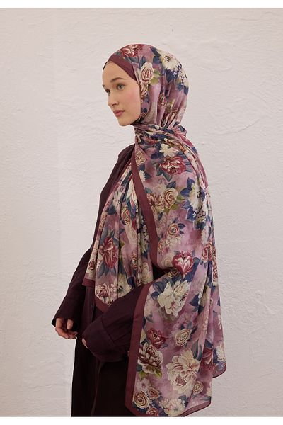 Fresh Magnolia Pattern Rami Shal Dry Rose