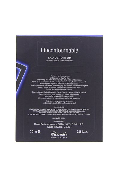 Rasasi Blue For Men I'incontournable 75 ml
