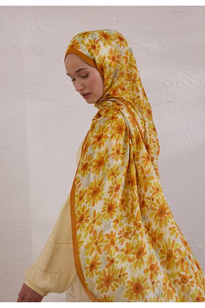 Fresh Sunflower Pattern Rami Shal Daylight