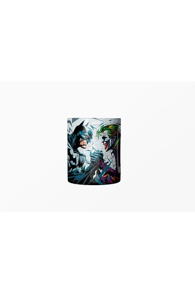 MECKSA Batman vs Joker Tea Cup Coffee Mug 11 oz