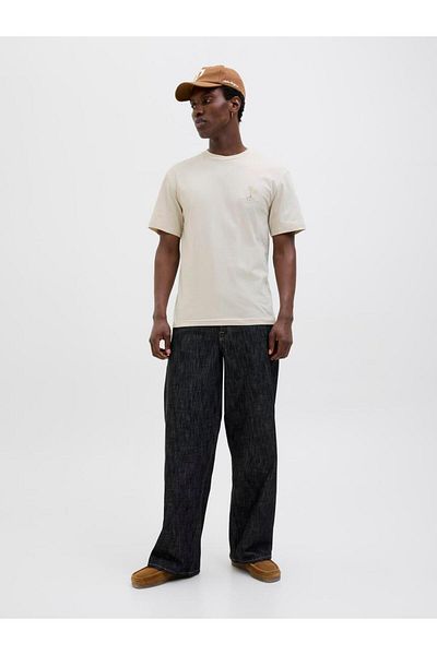 Jack & Jones T-shirt Rückenprint Rundhalsausschnitt T-shirt