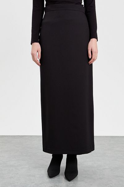 Nihan Black Pencil Skirt
