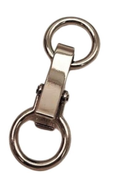 angel çanta aksesuar Accesoriu pentru geanta Angel Bocan de blocare culoare argintie 1 bucată