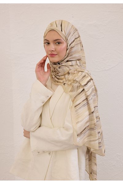 Fresh Deia Pattern Rami Shal Beige
