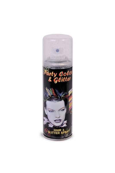 OEM Fixativ de păr argintiu cu sclipici, capacitate 125 ml