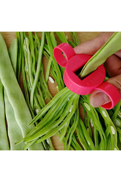 BALCI HEDİYELİK Pratik Parmağa Geçirilen Fasulye Dilimleyici Doğrayıcı Kesici...