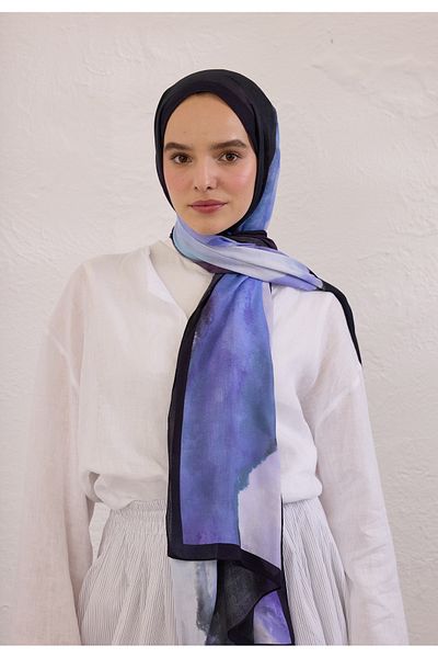 Fresh Color Waves Pattern Rami Shal Blue