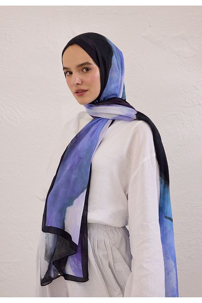 Fresh Color Waves Pattern Rami Shal Blue