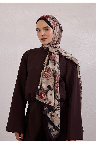 Fresh Magnolia Pattern Rami Shal Black