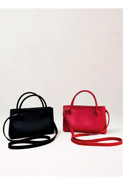 fular & bags Set dublu pentru femei, cu fermoar, mâner lung, geantă de mână ș...