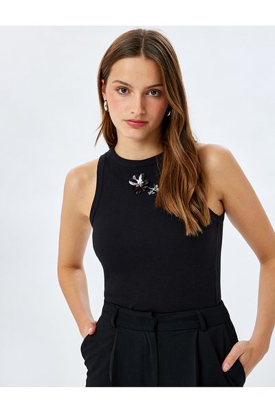 Koton black Halter Neck Top