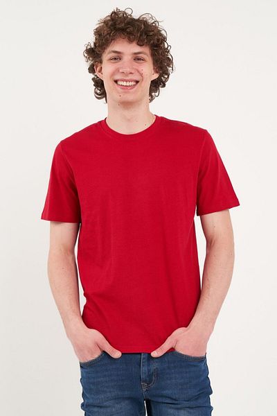 Kenvelo Men's solid color T-shirt