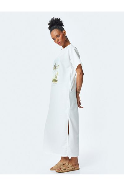 Koton off white Maxi Sweat Dress