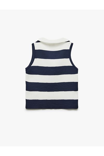 Koton navy stripe Knit Tank Top