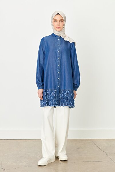 Nihan Tencel Tunic Indigo