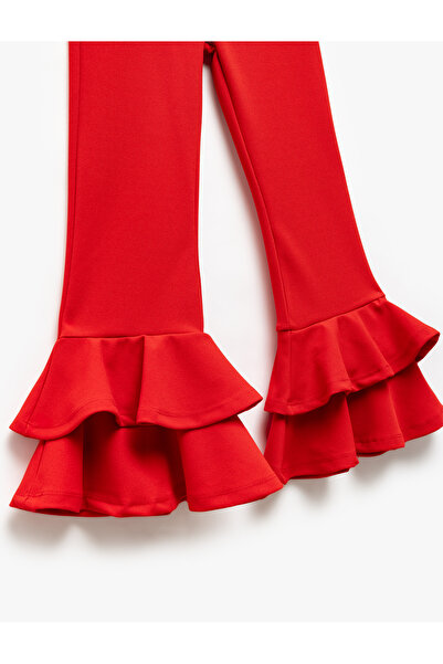 Koton red Flare Trousers