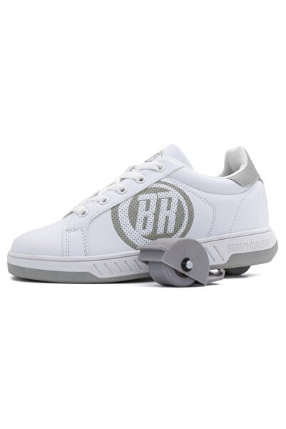 SerenityHaven Sneakers Classic White with Wheels
