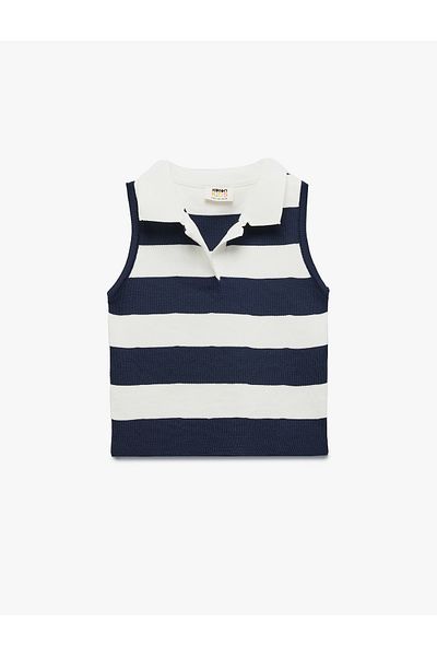 Koton navy stripe Knit Tank Top