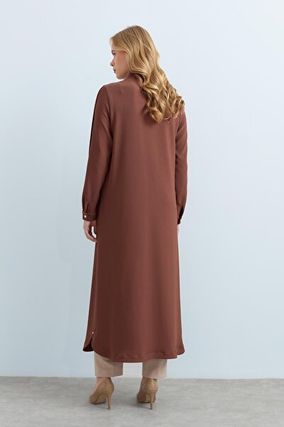 Nihan Spor Örme Giy-Çık Kahve