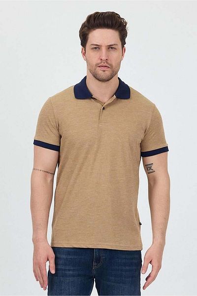 yakamor Men's Garni Collar Polo Tshirt