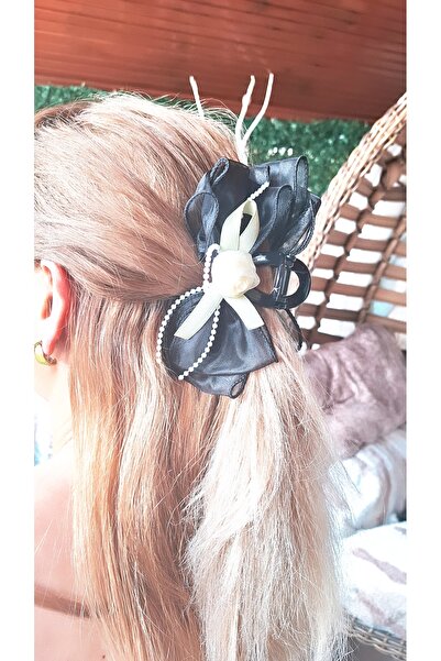 Serenity مشبك تثبيت من التول على شكل وردة للسيدات