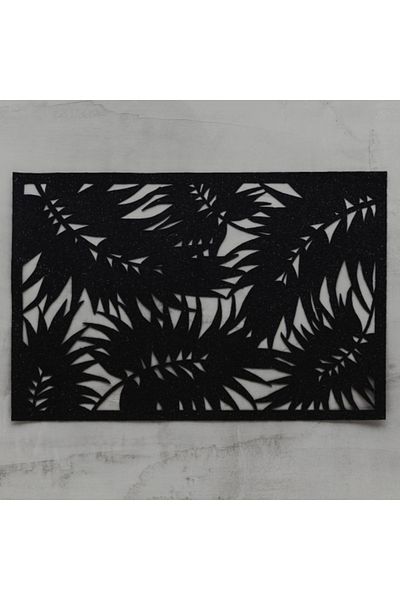 HomeVibes Pânză neagră GLAMP 45x30 cm