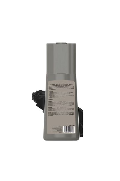 LUXE ORGANIX Quick & Easy Keratin Permanent Hair Color Shampoo 200ml