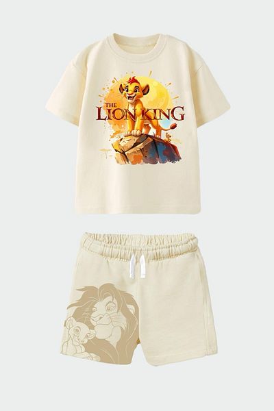Monila Boys Cotton Printed Tshirt and Shorts Bottom Top Set