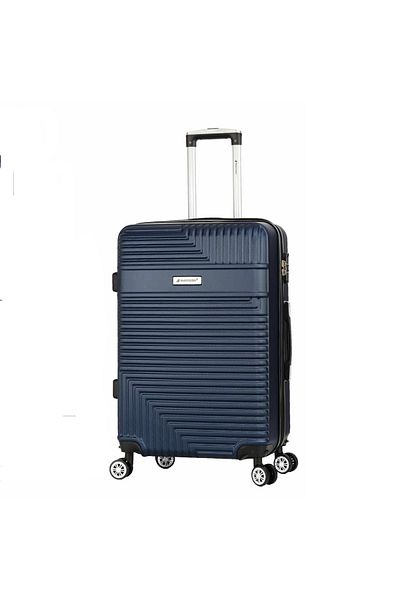Madisson Troler mare extensibil SW44504, 76x47x31 cm, bagaj de cală, ABS, albastru marin