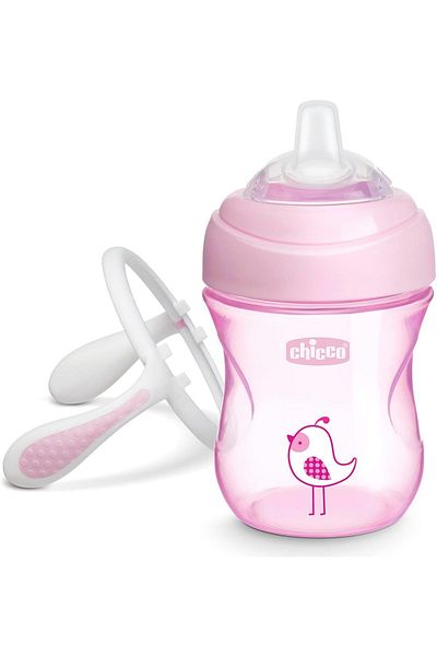 Chicco Chicco Transition Cup 4m+, Pink