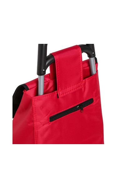 5 five simply smart 5FIVE Shopping Cart Red, metal frame, height 90 cm