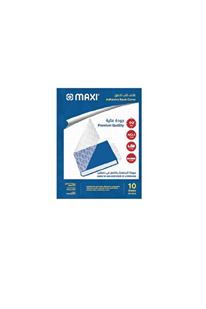 MAXİ Clear Adhesive Sheet 50x35cm 10's
