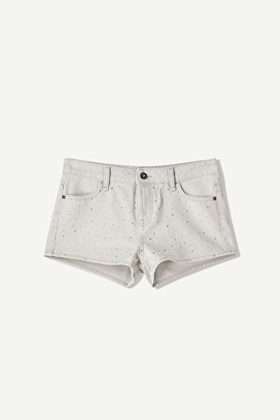 Bershka Parıltılı şort