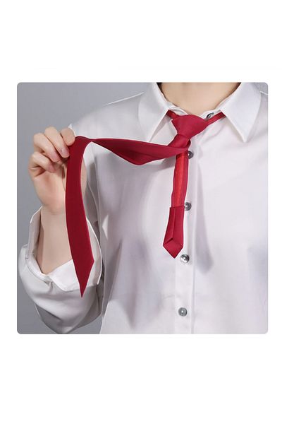 OEM Unisex Red Tie, 42 CM
