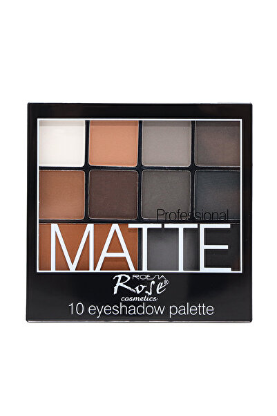 Roesıa Rose Cosmetics Rose Matte 10'lu Göz Farı